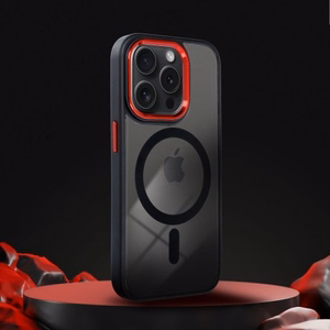 Ümbris "Color Edge Mag Cover" Samsung S947 S26 Plus must / punane