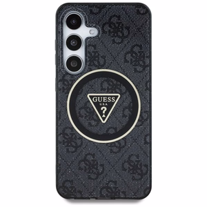 GUESS ümbris jaoks SAMSUNG S25 Plus GUHMS25MHG4PRTGK (Magnetic IML Metal Glitter 4G Circle Triangle) must