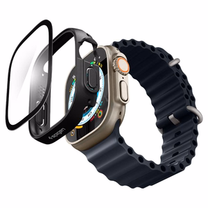 Spigen Thin Fit 360 ümbris Apple Watch Ultra 49 mm jaoks, must