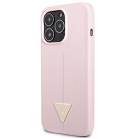 Guess Silicone Triangle Ümbris jaoks iPhone 13 Pro / 13 6.1" - lilla