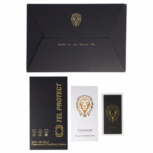 Tempered klaas Tel Protect 10X HD DLC Diamond Coating for Samsung Galaxy S26 Ultra (with fingerprint unlock)