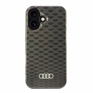 Audi IML Stitching Pattern MagSafe iPhone 16 6.1" must/must hardcase AU-IMLMIP16-Q5/D3-BK