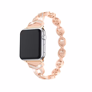 Bracelet loop jaoks Apple Watch 42/44/45 design 3 rose kuldne