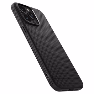 Spigen чехол LIQUID AIR для iPhone 15 Pro матовый чёрный