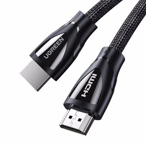 Must Ugreen HD140 HDMI–HDMI 2.1 kaabel, 8K@60 Hz, 1 m (80401)