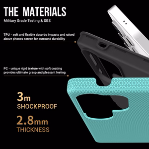 Perfectionists Triangle Ümbris Samsung S928 S24 Ultra roheline