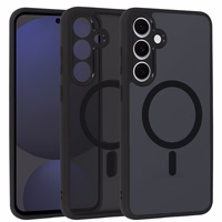 Full Matte Mag Cover jaoks Samsung Galaxy S24 FE must