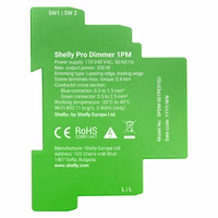 Shelly Pro Dimmer 1 DIN Rail Nutikas Lüliti, 1-channel