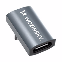 Wozinsky WPKF-01 USB-C - USB-C 40Gb/s 240W 8K OTG Angled Adapter - hall