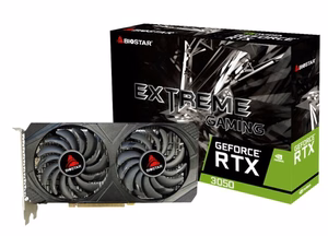 BIOSTAR GeForce RTX 3050 6GB Videokaart
