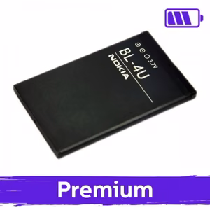 Aku, ühilduv Nokia BL-4U (OEM)
