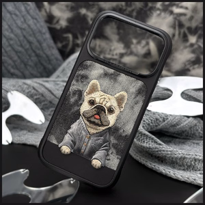 Nimmy Gentle Pets Series Dog MagSafe ümbris iPhone 17 Pro must