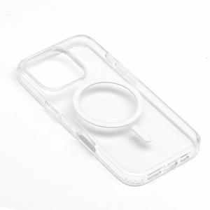 Clear Mag Cover Elite STR ümbris mudelile iPhone 17 Pro Max / 18 Pro Max, MagSafe'iga ühilduv, kolletumisvastasest materjalist ja Camera Controli nupuga – läbipaistev