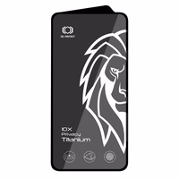 Tempered glass Tel Protect 10X Privacy Titanium jaoks Samsung Galaxy S25 Plus/S24 Plus (with fingerprint unlock)