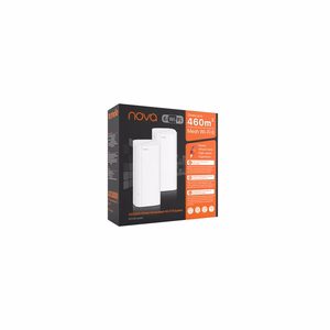 Tenda EX12 kahesageduslik (2.4 GHz / 5 GHz) AX3000 Mesh Wi-Fi 6 süsteem (2 tk) valge