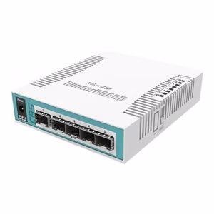 MikroTik Cloud Router Switch CRS106-1C-5S Web Management Desktop SFP ports quantity 5 12 month(s)