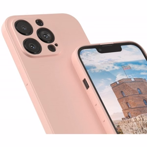 Telefoni ümbris Liquid Silicone Samsung S937 S25 Edge roosa