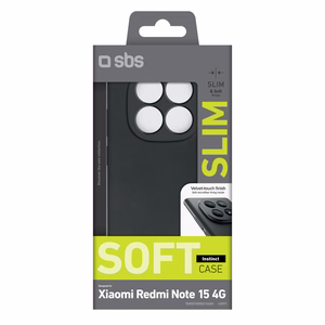 SBS Instinct ümbris Xiaomi Redmi Note 15 4G jaoks - must