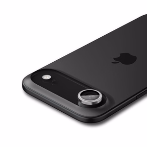 Spigen Optik Pro GLAS.TR ”EZ FIT” Camera Cover 2-pack for iPhone Air - Silver