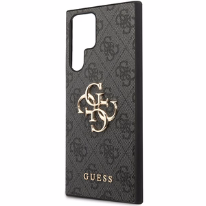 Guess GUHCS23L4GMGGR S23 Ultra S918 hall/hall hardcase 4G Big Metal Logo
