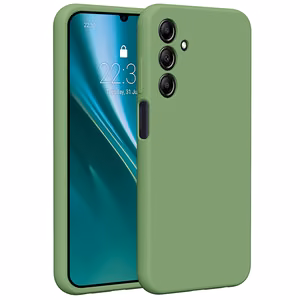 Etteri Silicone ümbris jaoks Samsung Galaxy A25 5G (global) light roheline