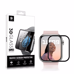 Mocolo 3D Full Glue Glass karastatud ekraanikaitseklaas seadmele Apple Watch Series 7 / 8, 41 mm