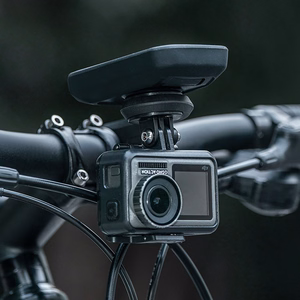 Wozinsky WUG-01B universaalne jalgratta lenksukinnitus Garmin arvutile, kaamerale ja tulele – must