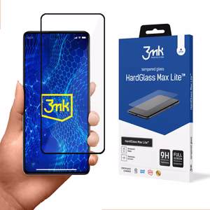 Karastatud klaas jaoks Xiaomi Redmi Note 12 Pro 9H from the 3mk HardGlass Lite series