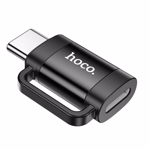 Adapter OTG USB C to Lightning Hoco 3A UA31E must