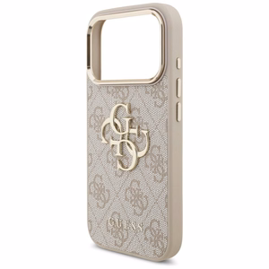 GUESS GUE005597 (4G PU Big Logo) kaitseümbris seadmele iPhone 18 Pro Max / 17 Pro Max, värv: roosa