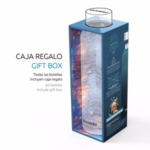 Quokka Solid With Strap roostevabast terasest rihmaga termopudel, 630 ml, Oranž