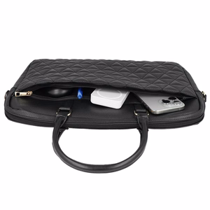 Wonder Briefcase Laptop 17 inches pico quilted black (damaged packaging)