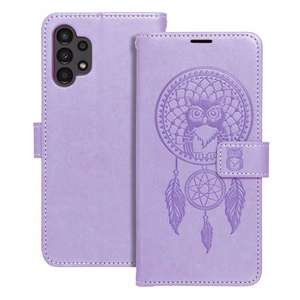 MEZZO Book ümbris jaoks SAMSUNG A13 4G dreamcatcher lilla