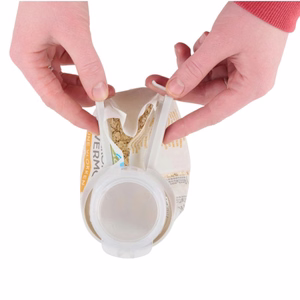 Alpina 2-in-1 toidukottide sulgemisklambrid valamistilaga, 2 tk