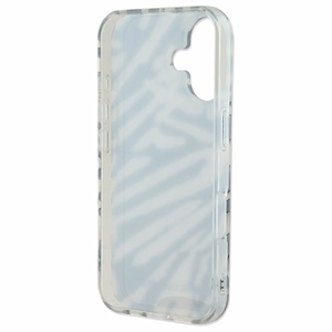 Karl Lagerfeld IML Zebra Pattern & Cord iPhone 16 Ümbris - must
