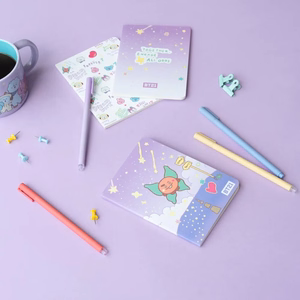 BT21 SHOOKY A6 märkmike komplekt, 3 tk
