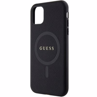 Guess GUHMN61PSAHMCK ümbris jaoks iPhone 11 / Xr - must Saffiano MagSafe