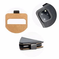 SLIM FLEXI FRESH Flip ümbris jaoks SAMSUNG A50 must