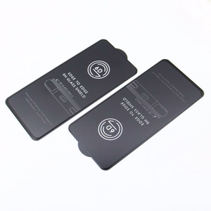 6D karastatud klaaside komplekt 10 tk iPhone 16 Pro / 17 black frame 10in1, must raam