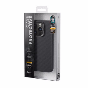 Benks Magnetic Armor Pro Kevlar Ümbris Metal Frame 600D (AD66) jaoks Iphone 16 Pro Max must (Camera Control Button)