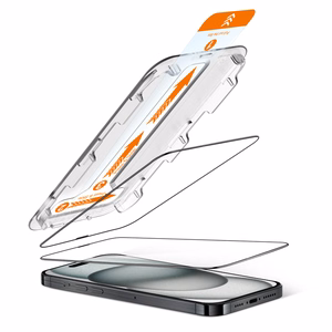Crong EasyShield 2-Pack karastatud ekraanikaitseklaasid seadmele iPhone 16 / 15, 2 tk