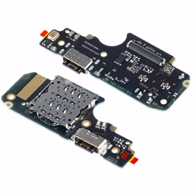 Flex Xiaomi Redmi Note 11 Pro 5G/Note 11e Pro/Poco X4 Pro 5G koos charging connector ja microphone, SIM card contact original (service pack)