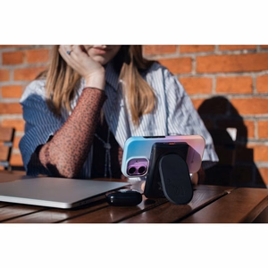 Ümbris jaoks iPhone 16 PLUS Forcell F-Protect Mirage compatible with Magsafe Military Drop-Test pinky sinine