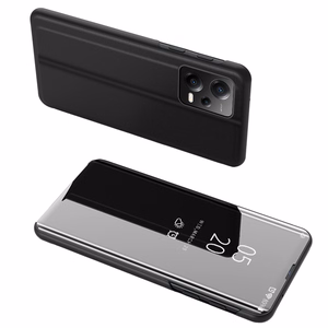 Clear View Case чехол для Xiaomi Redmi Note 12 5G / Poco X5 5G откидная крышка чёрный