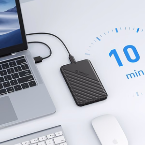 Orico 25PW1C-C3 2.5" HDD/SSD USB-C 3.1 6Gb/s kettaseade - must