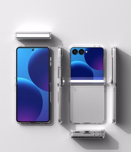 Ringke Fusion Flap ümbris mudelile Samsung Galaxy Z Flip 8 – läbipaistev