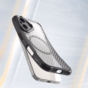 Leading Series MagSafe Silicone Ümbris jaoks iPhone 16 - Must