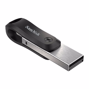 SanDisk 00183588 USB mälupulk 128 GB USB Type-A / Lightning 3.2 Gen 1 must, hõbedane