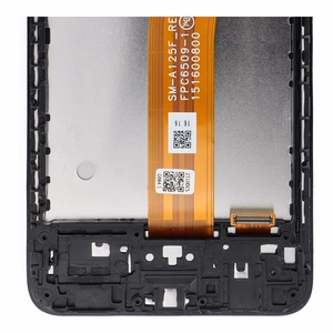 OG LCD Display jaoks SAMSUNG A12 A125F/U/W/M OEM with frame