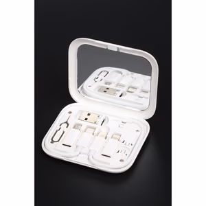 Setty reisiadapteri komplekt 11 in 1 AD-S11-16 roosa